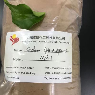 Het Vrij bewegende Poeder Superplasticizer C20H24Na2O10S2 van Na Lignosulfonate CAS 8068-05-1