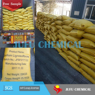 Van de de Kleurstofindustrie van Lignosulfonate van het poedernatrium van de het Pesticideverwerking de Vullende Agent Dispersant